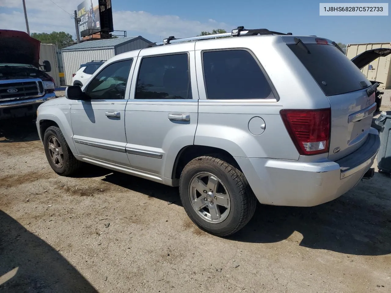 2007 Jeep Grand Cherokee Overland VIN: 1J8HS68287C572733 Lot: 71715584