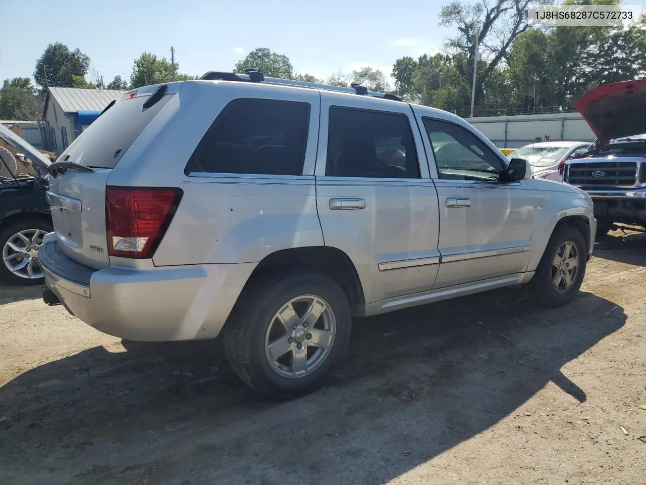 2007 Jeep Grand Cherokee Overland VIN: 1J8HS68287C572733 Lot: 71715584