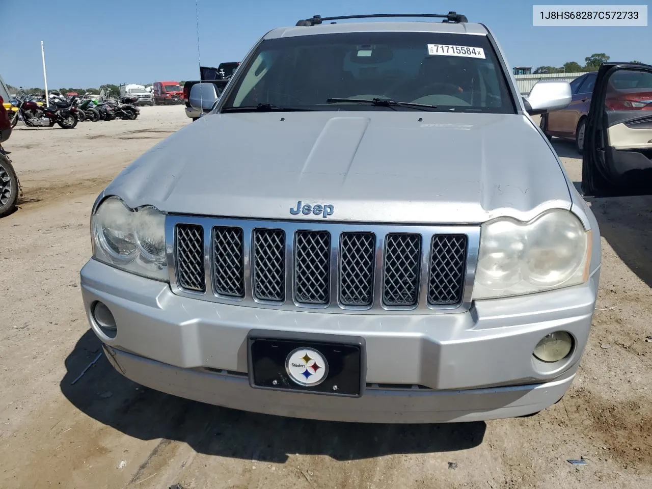 2007 Jeep Grand Cherokee Overland VIN: 1J8HS68287C572733 Lot: 71715584