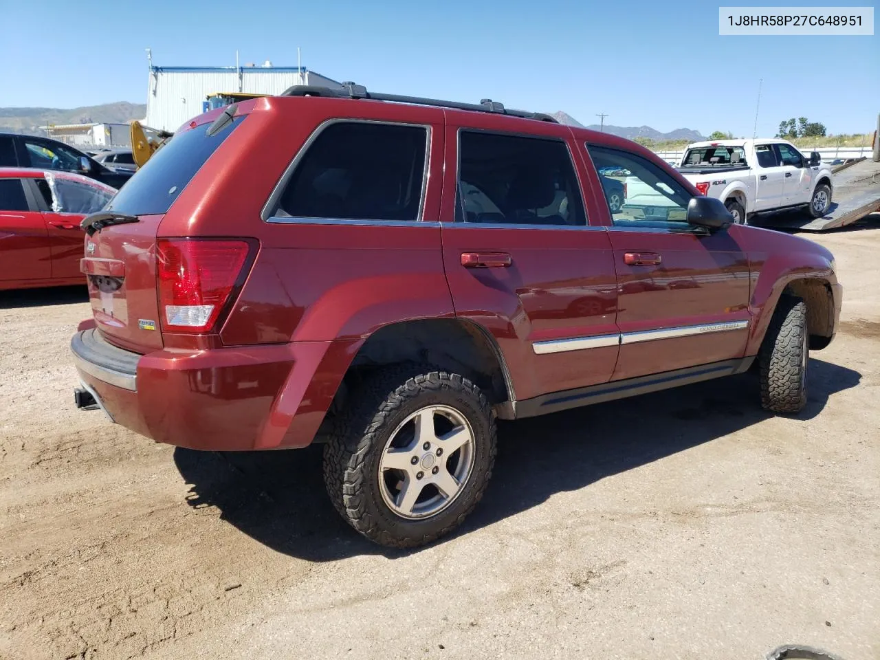 1J8HR58P27C648951 2007 Jeep Grand Cherokee Limited