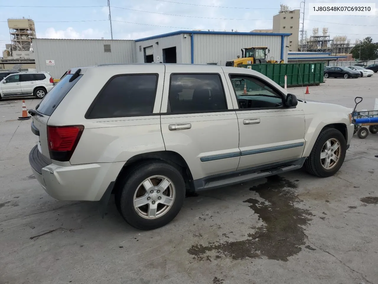 2007 Jeep Grand Cherokee Laredo VIN: 1J8GS48K07C693210 Lot: 72160834