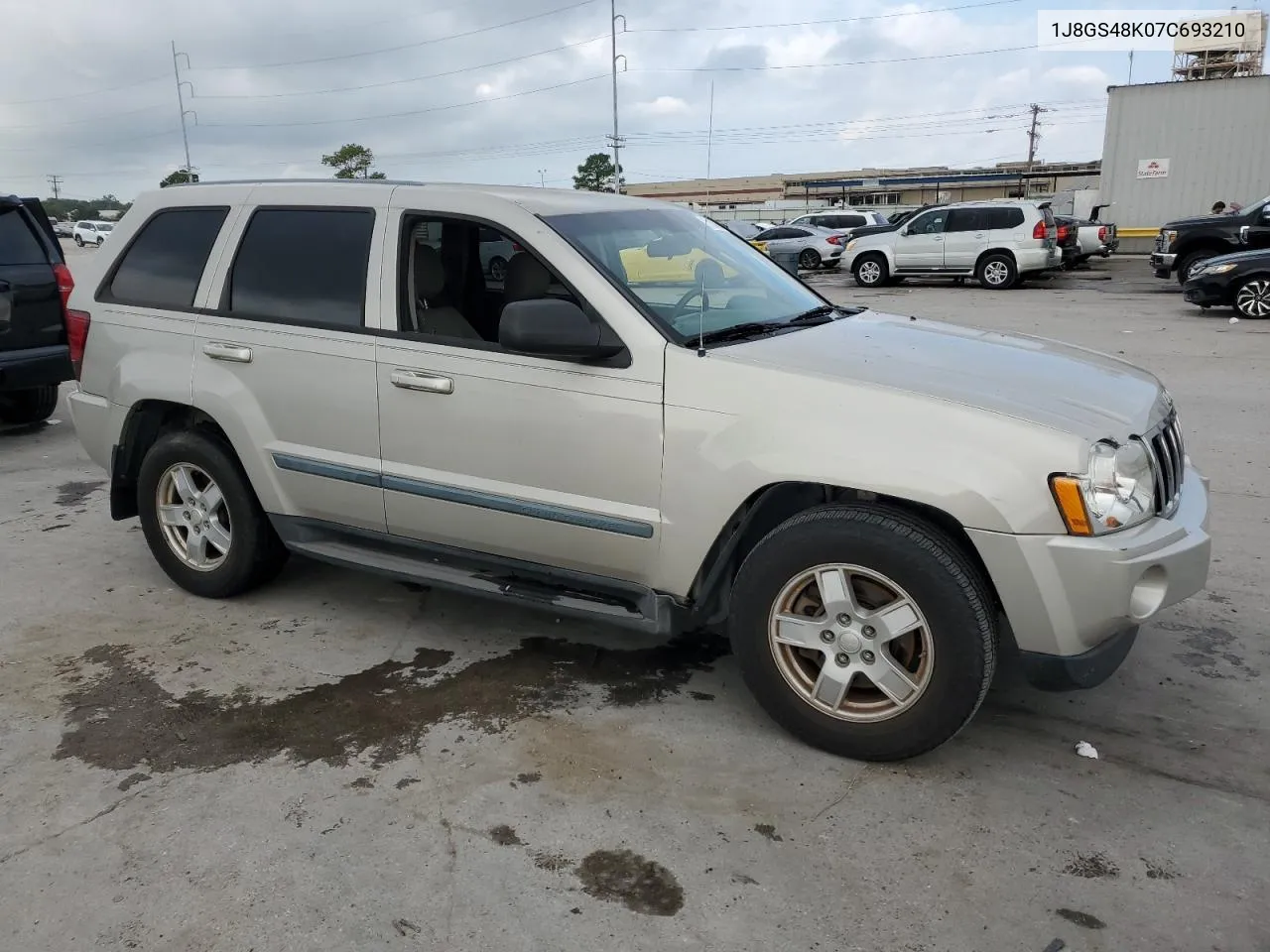 2007 Jeep Grand Cherokee Laredo VIN: 1J8GS48K07C693210 Lot: 72160834