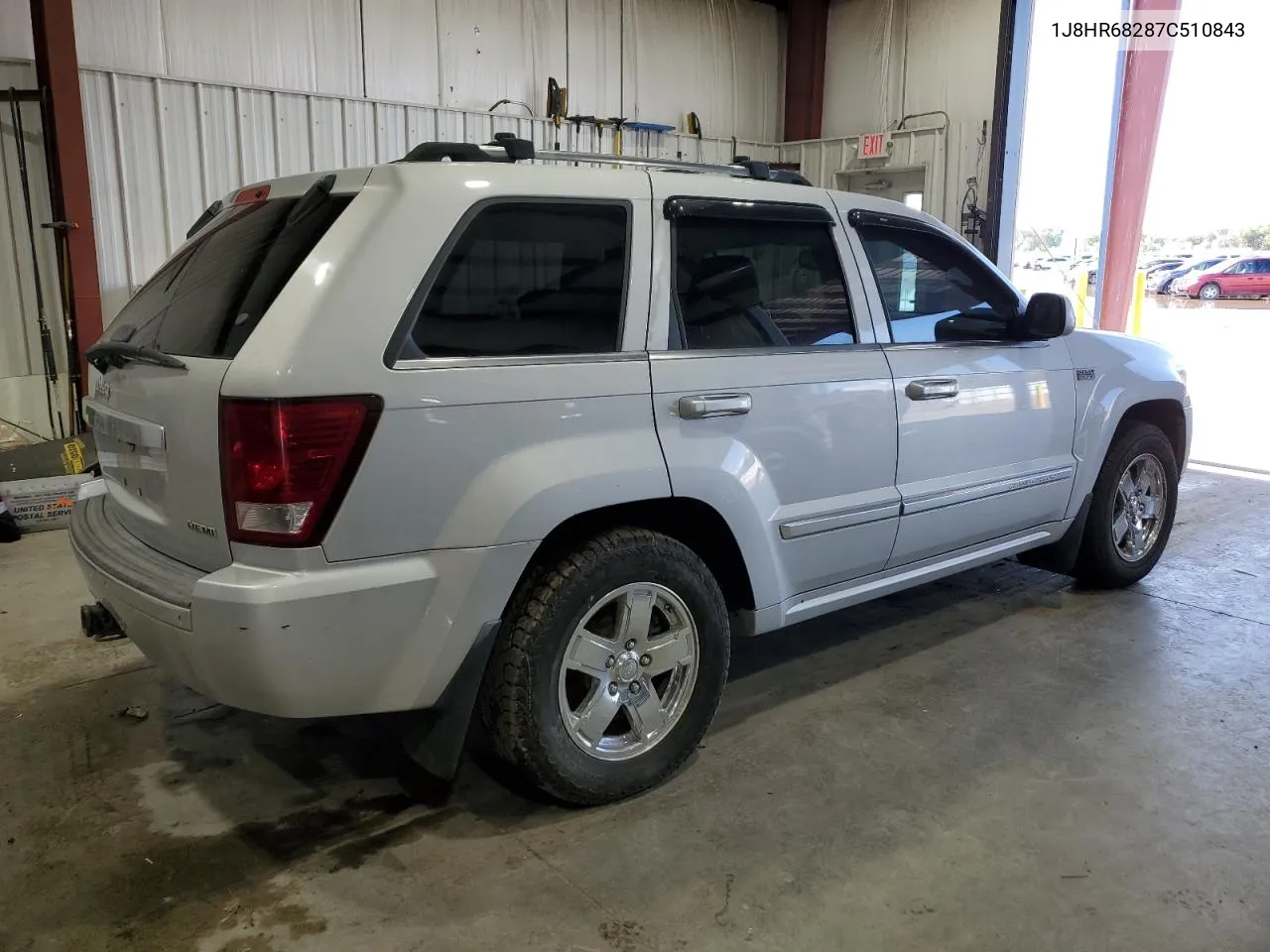 2007 Jeep Grand Cherokee Overland VIN: 1J8HR68287C510843 Lot: 72476314