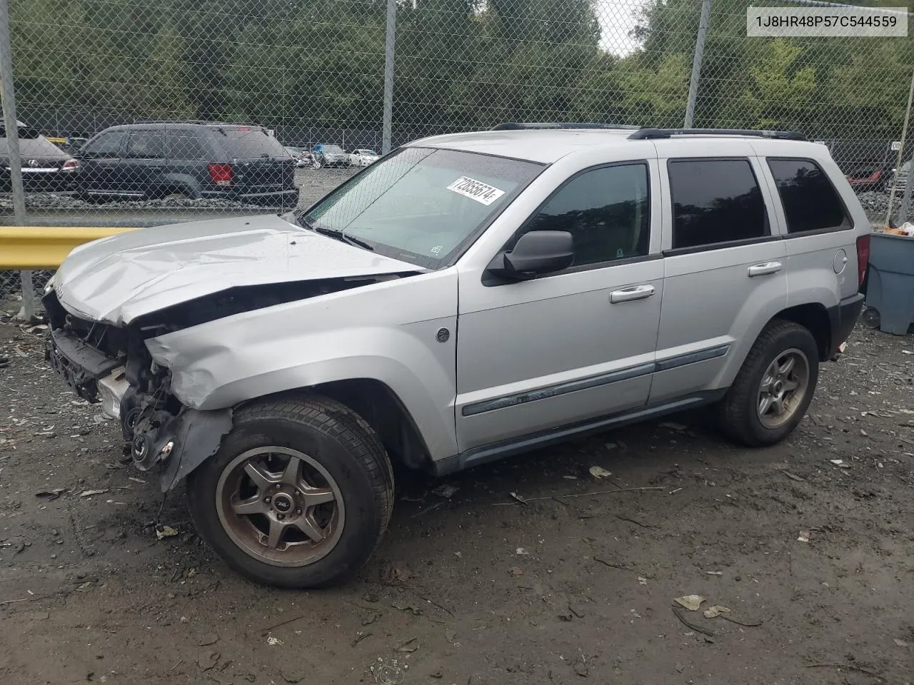 1J8HR48P57C544559 2007 Jeep Grand Cherokee Laredo