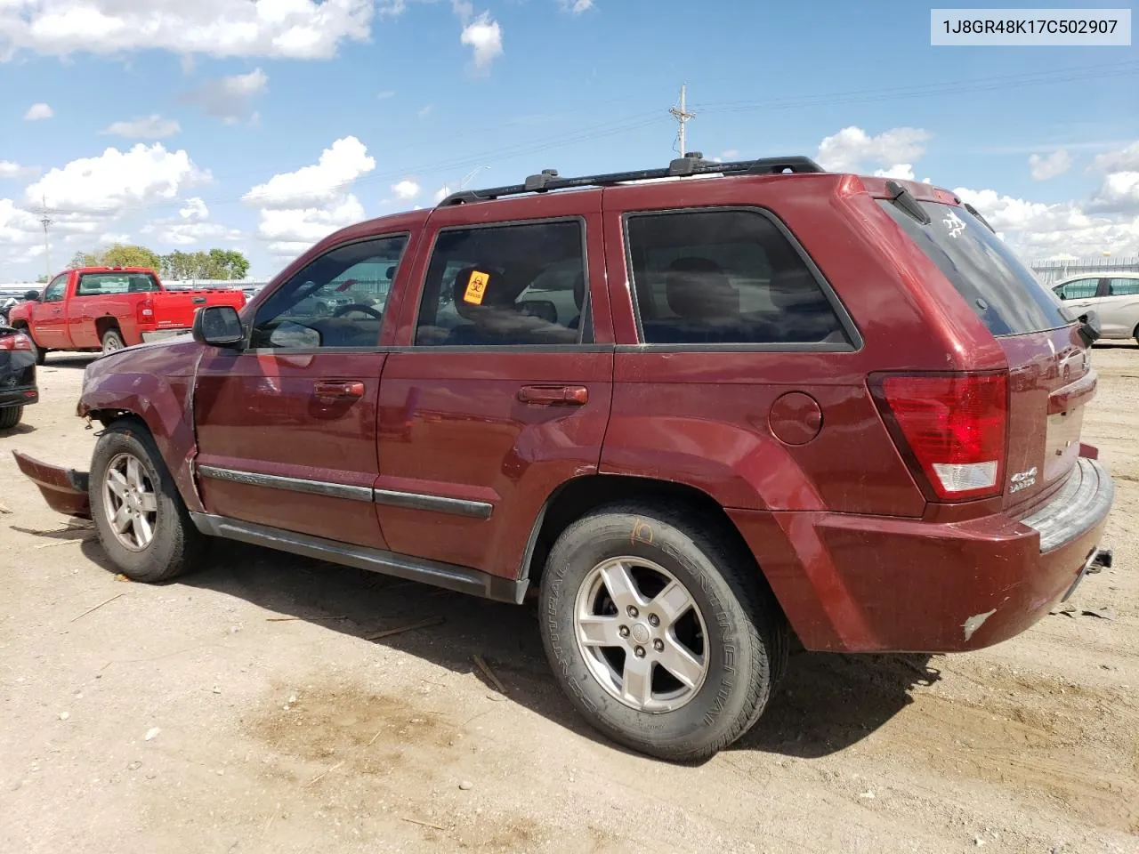 1J8GR48K17C502907 2007 Jeep Grand Cherokee Laredo