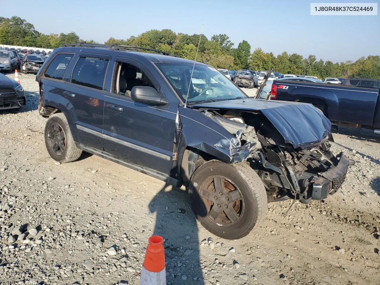 2007 Jeep Grand Cherokee Laredo VIN: 1J8GR48K37C524469 Lot: 73947824