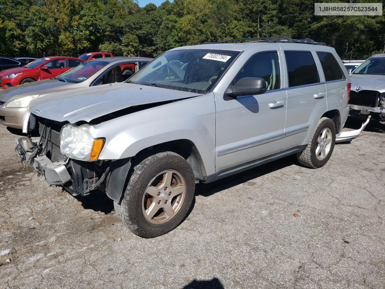 2007 Jeep Grand Cherokee Limited VIN: 1J8HR58257C523544 Lot: 75002794