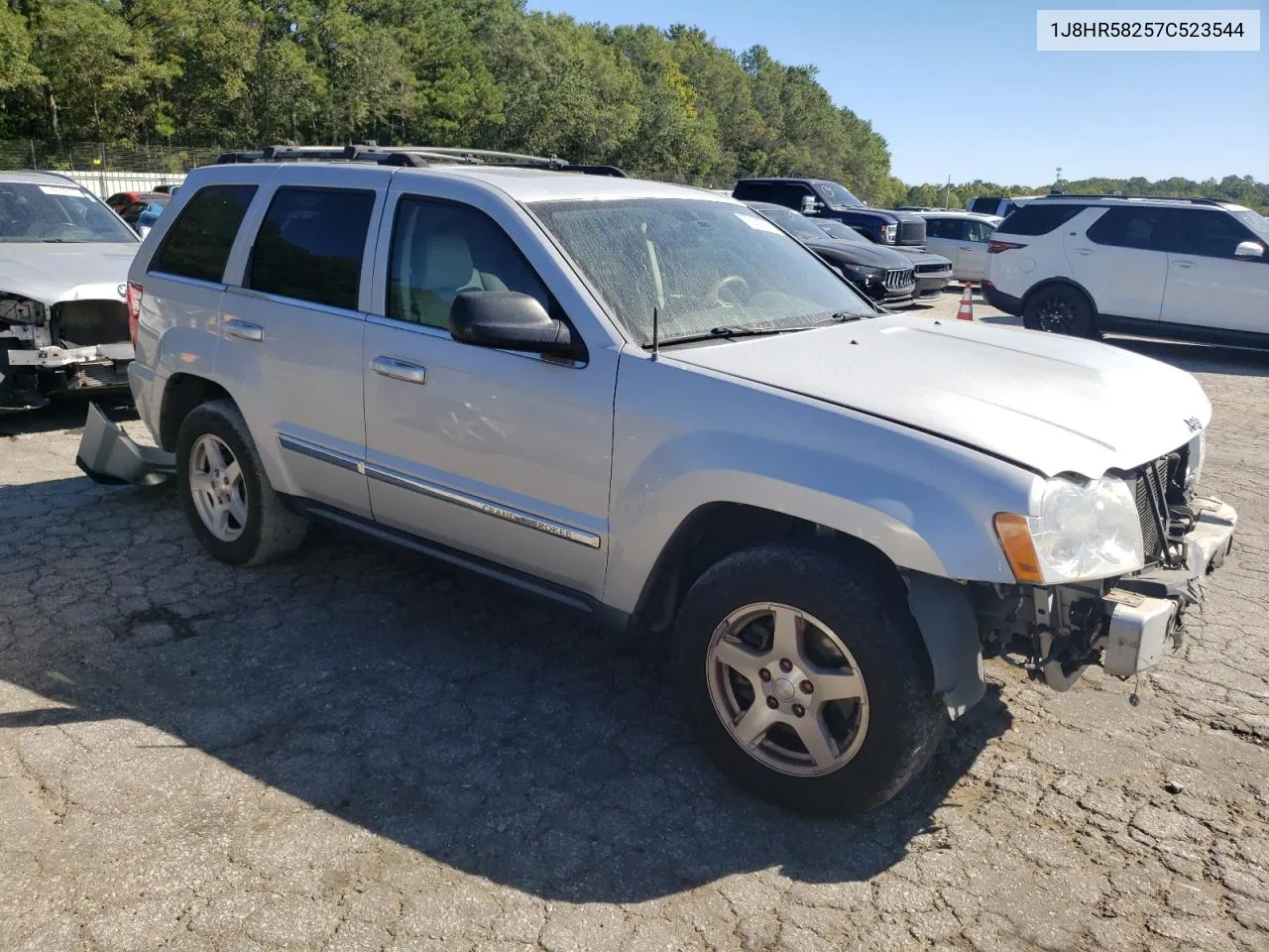 2007 Jeep Grand Cherokee Limited VIN: 1J8HR58257C523544 Lot: 75002794