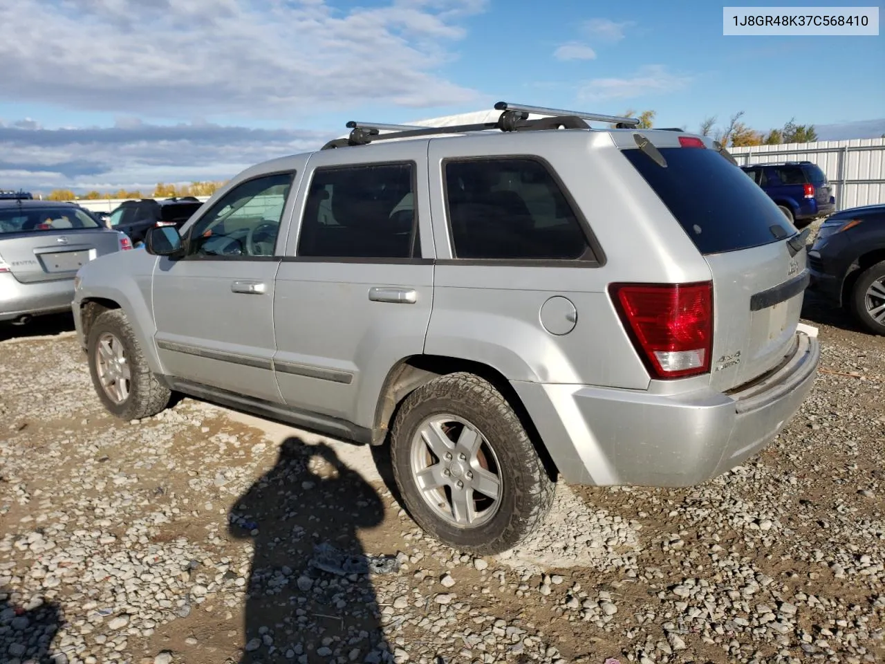 2007 Jeep Grand Cherokee Laredo VIN: 1J8GR48K37C568410 Lot: 75216634