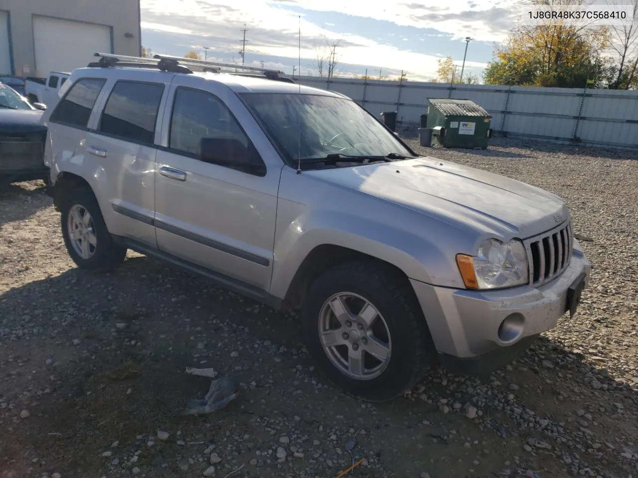 2007 Jeep Grand Cherokee Laredo VIN: 1J8GR48K37C568410 Lot: 75216634