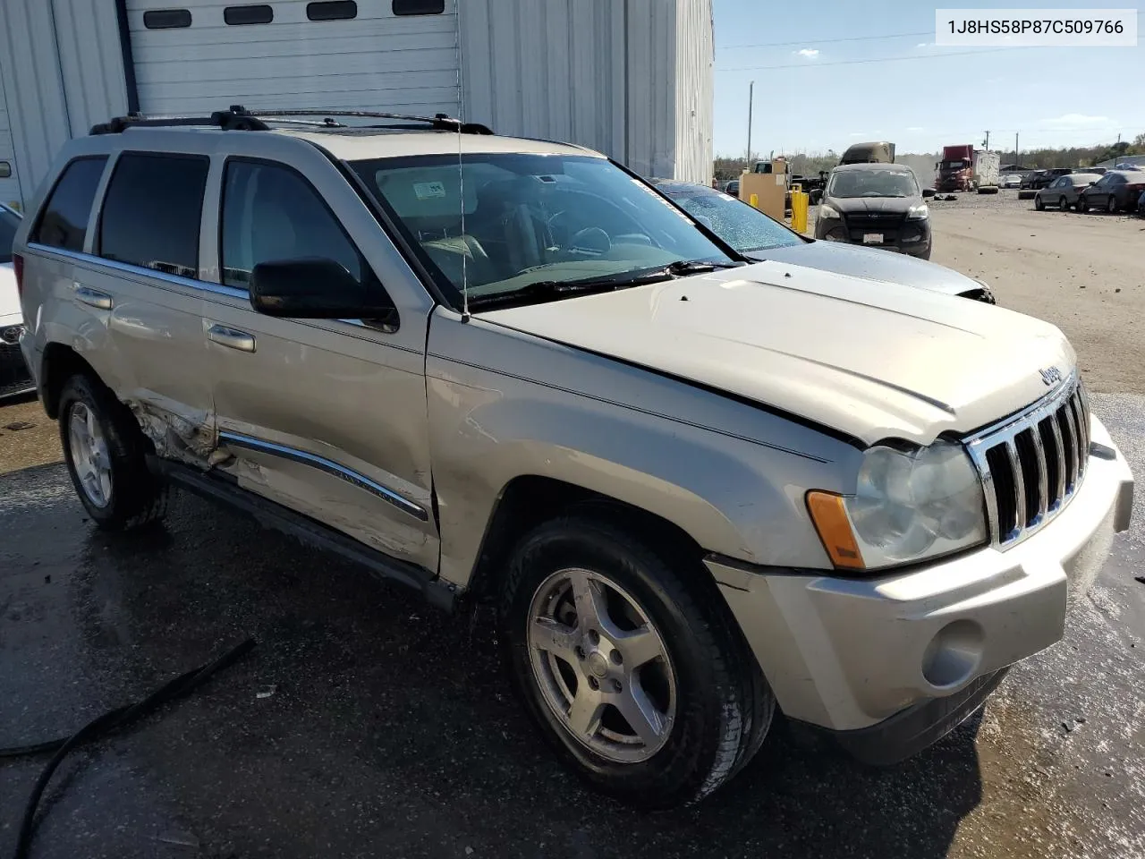 2007 Jeep Grand Cherokee Limited VIN: 1J8HS58P87C509766 Lot: 77481844