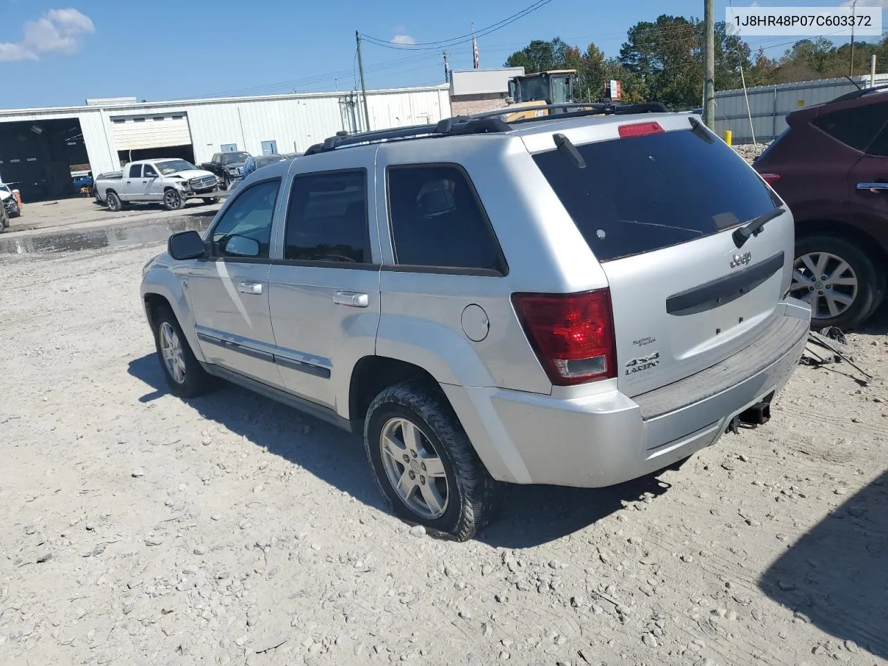 2007 Jeep Grand Cherokee Laredo VIN: 1J8HR48P07C603372 Lot: 77686014