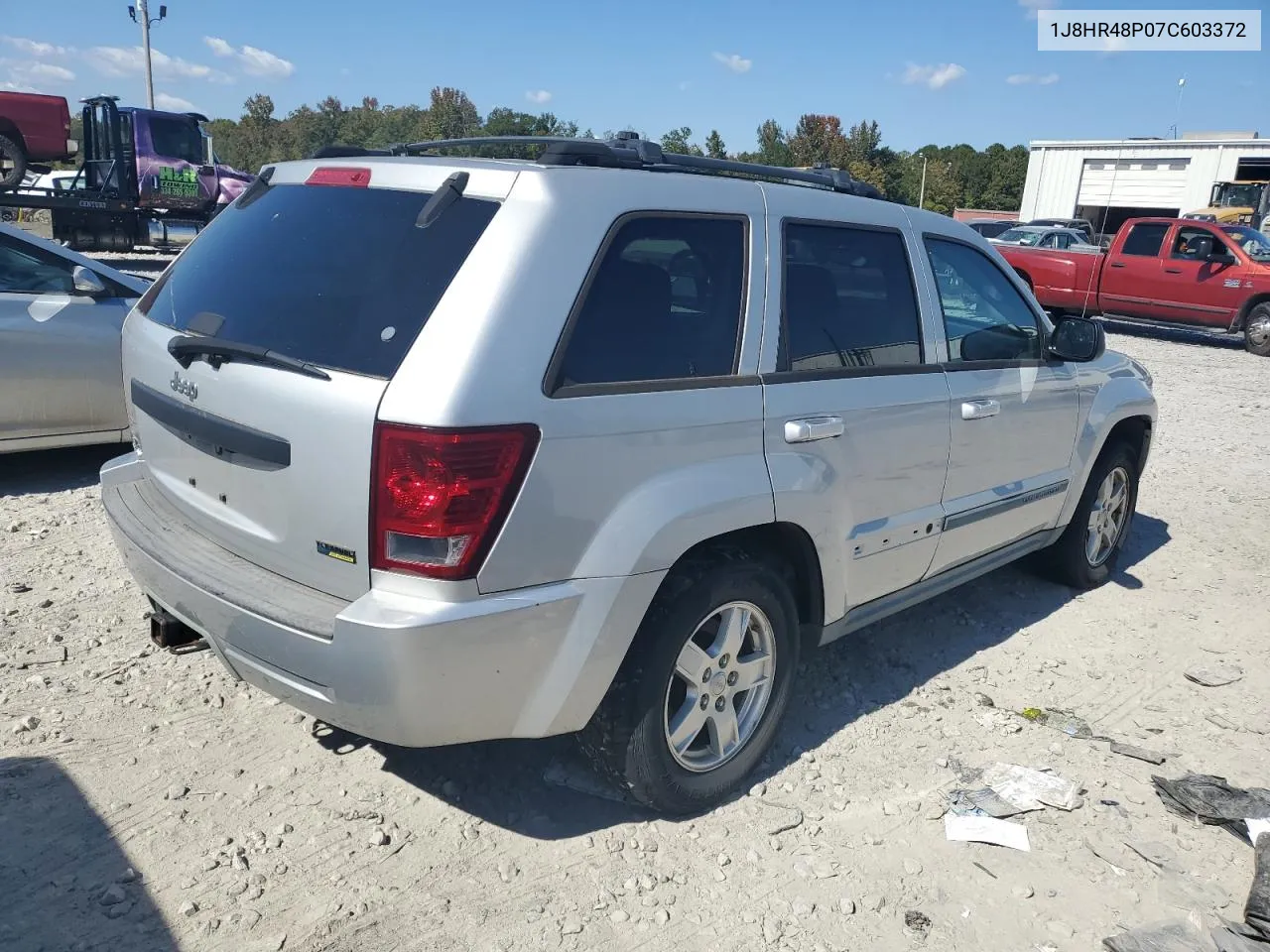 2007 Jeep Grand Cherokee Laredo VIN: 1J8HR48P07C603372 Lot: 77686014