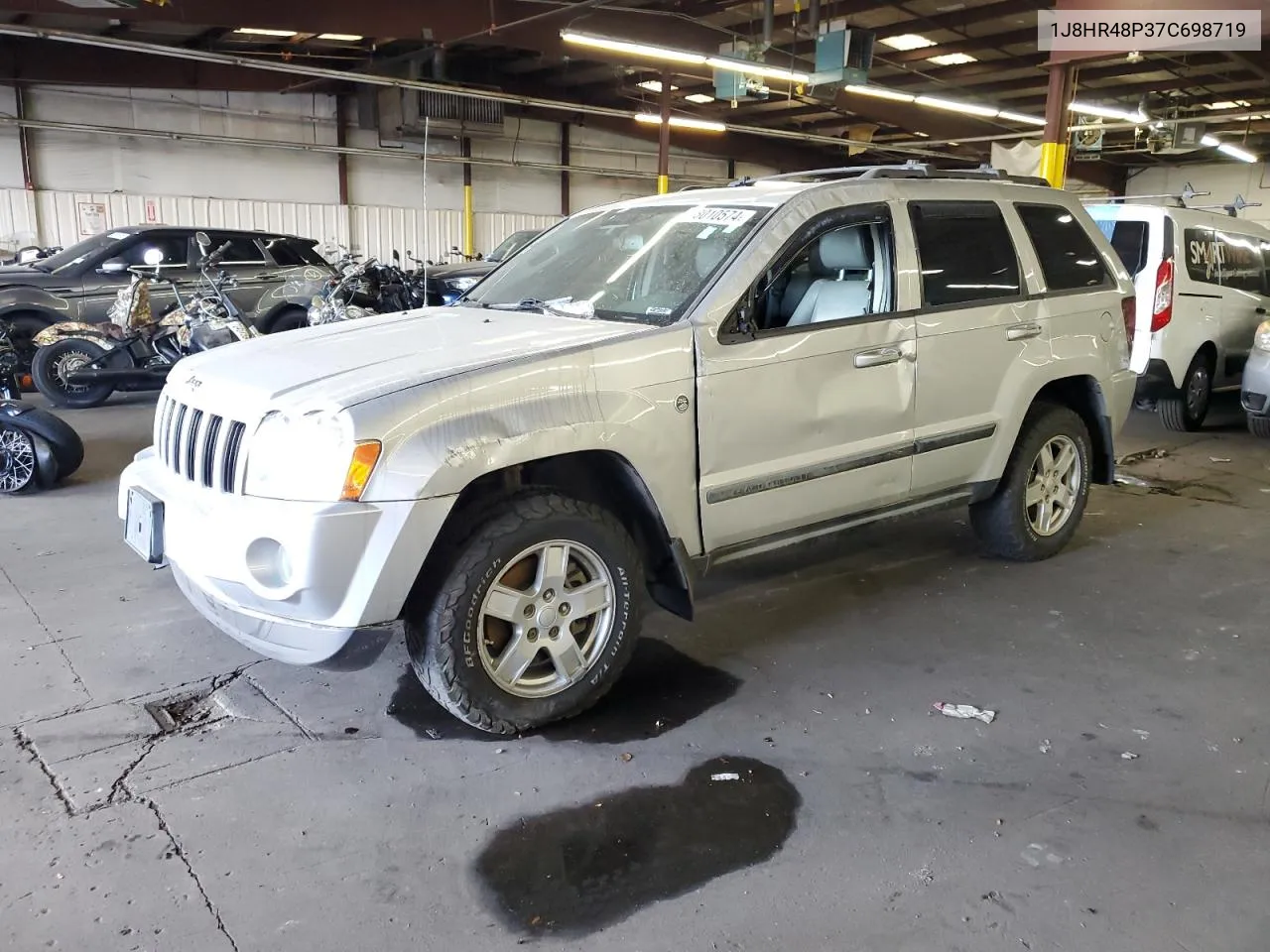 1J8HR48P37C698719 2007 Jeep Grand Cherokee Laredo