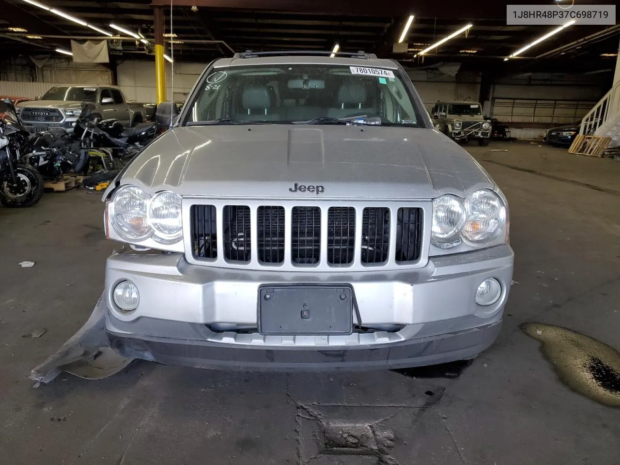 1J8HR48P37C698719 2007 Jeep Grand Cherokee Laredo