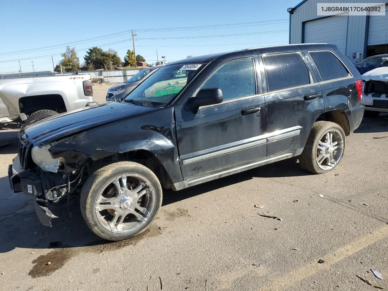 2007 Jeep Grand Cherokee Laredo VIN: 1J8GR48K17C640382 Lot: 78543064