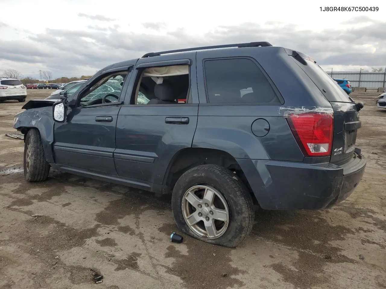 2007 Jeep Grand Cherokee Laredo VIN: 1J8GR48K67C500439 Lot: 78608914