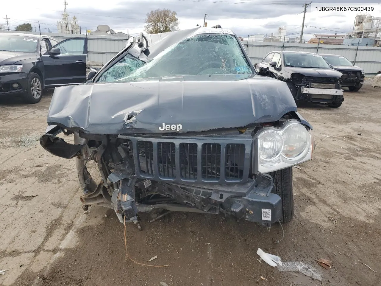 2007 Jeep Grand Cherokee Laredo VIN: 1J8GR48K67C500439 Lot: 78608914