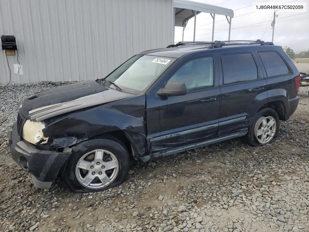 2007 Jeep Grand Cherokee Laredo VIN: 1J8GR48K67C502059 Lot: 79214464