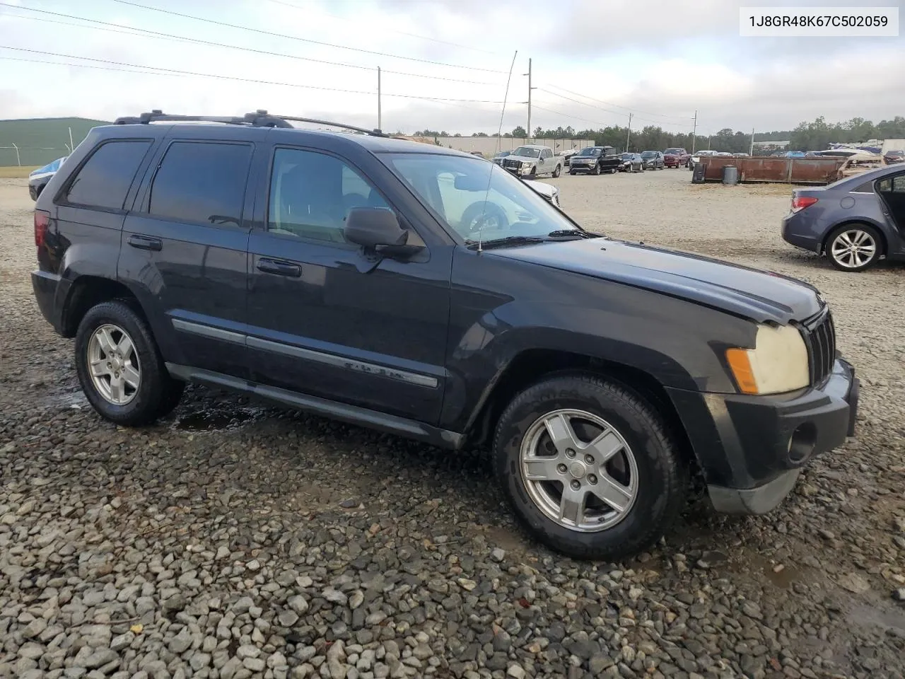 2007 Jeep Grand Cherokee Laredo VIN: 1J8GR48K67C502059 Lot: 79214464