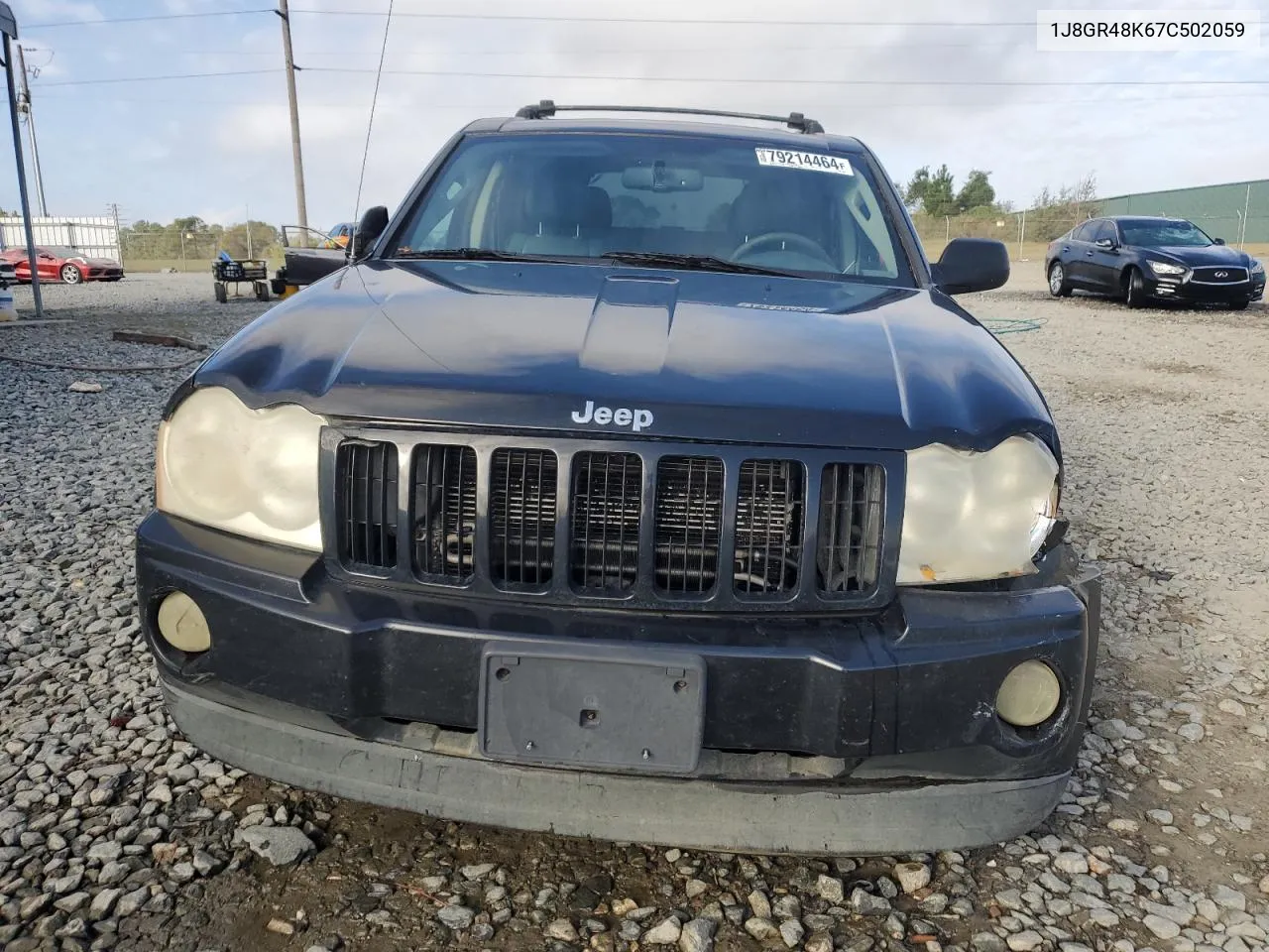 2007 Jeep Grand Cherokee Laredo VIN: 1J8GR48K67C502059 Lot: 79214464