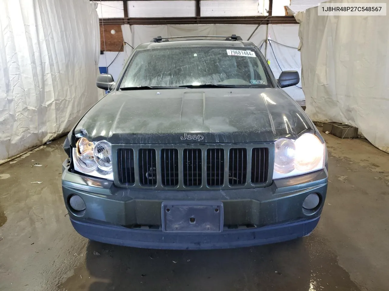 2007 Jeep Grand Cherokee Laredo VIN: 1J8HR48P27C548567 Lot: 79681484