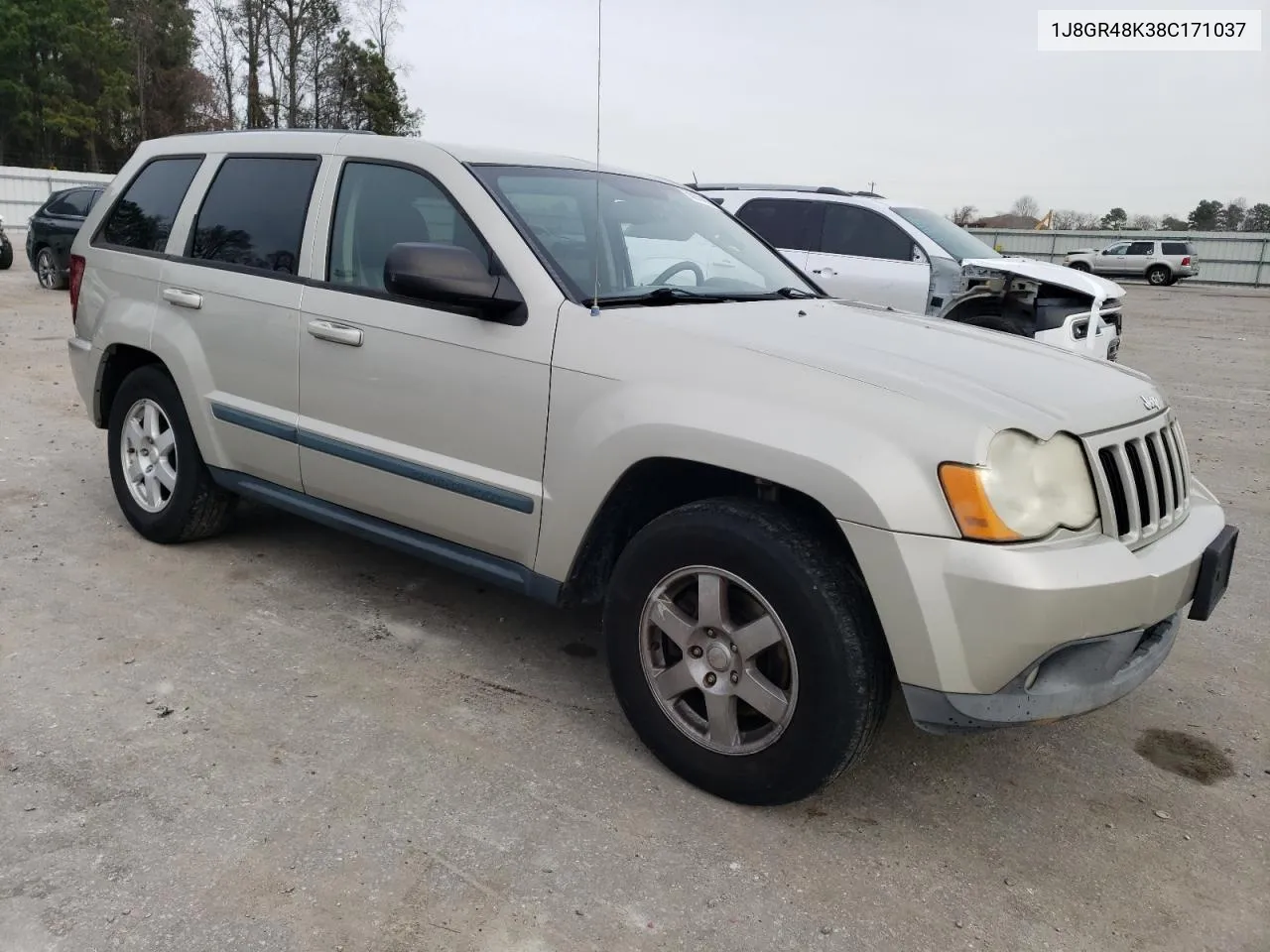 1J8GR48K38C171037 2008 Jeep Grand Cherokee Laredo