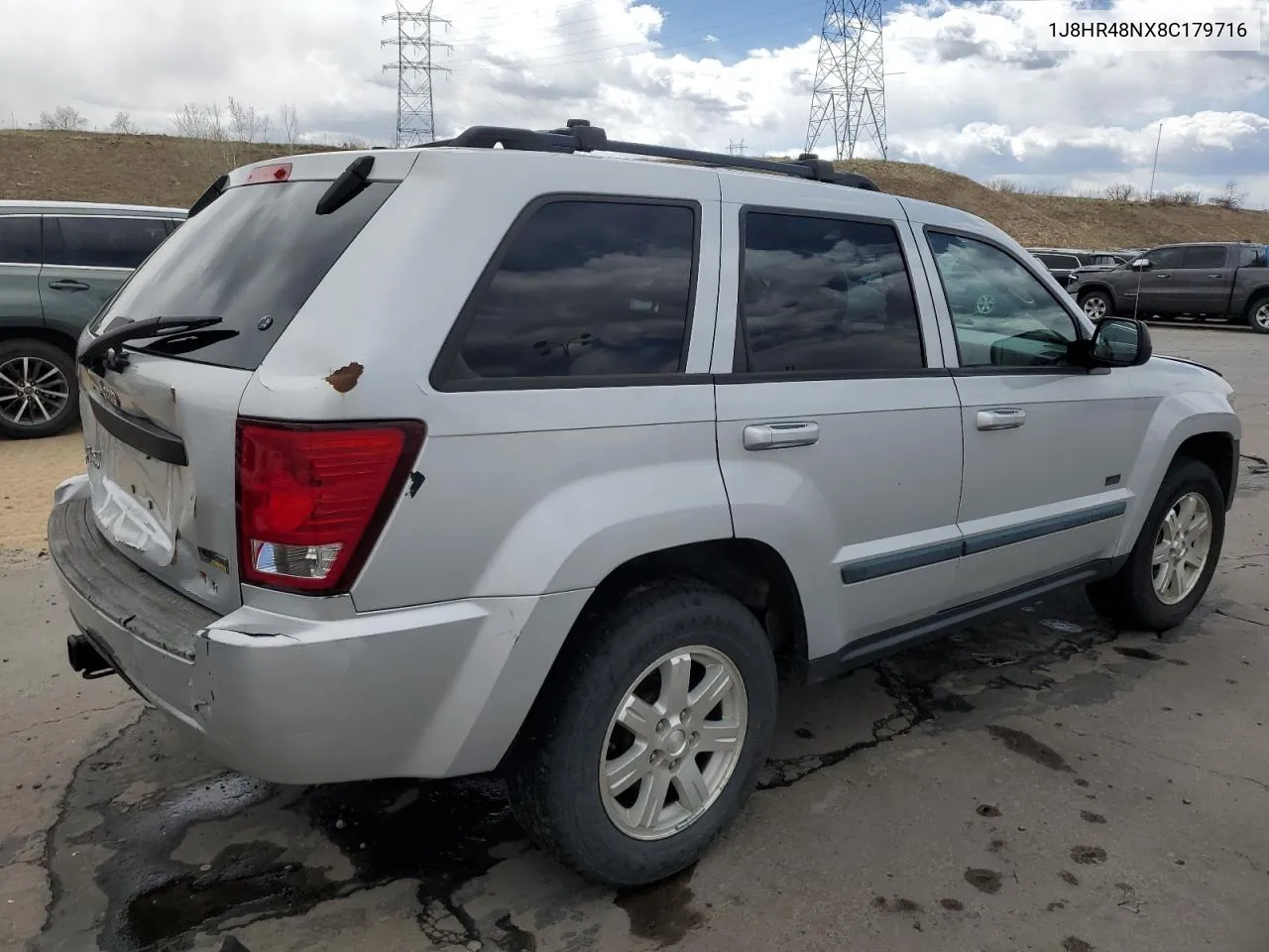 2008 Jeep Grand Cherokee Laredo VIN: 1J8HR48NX8C179716 Lot: 50359854