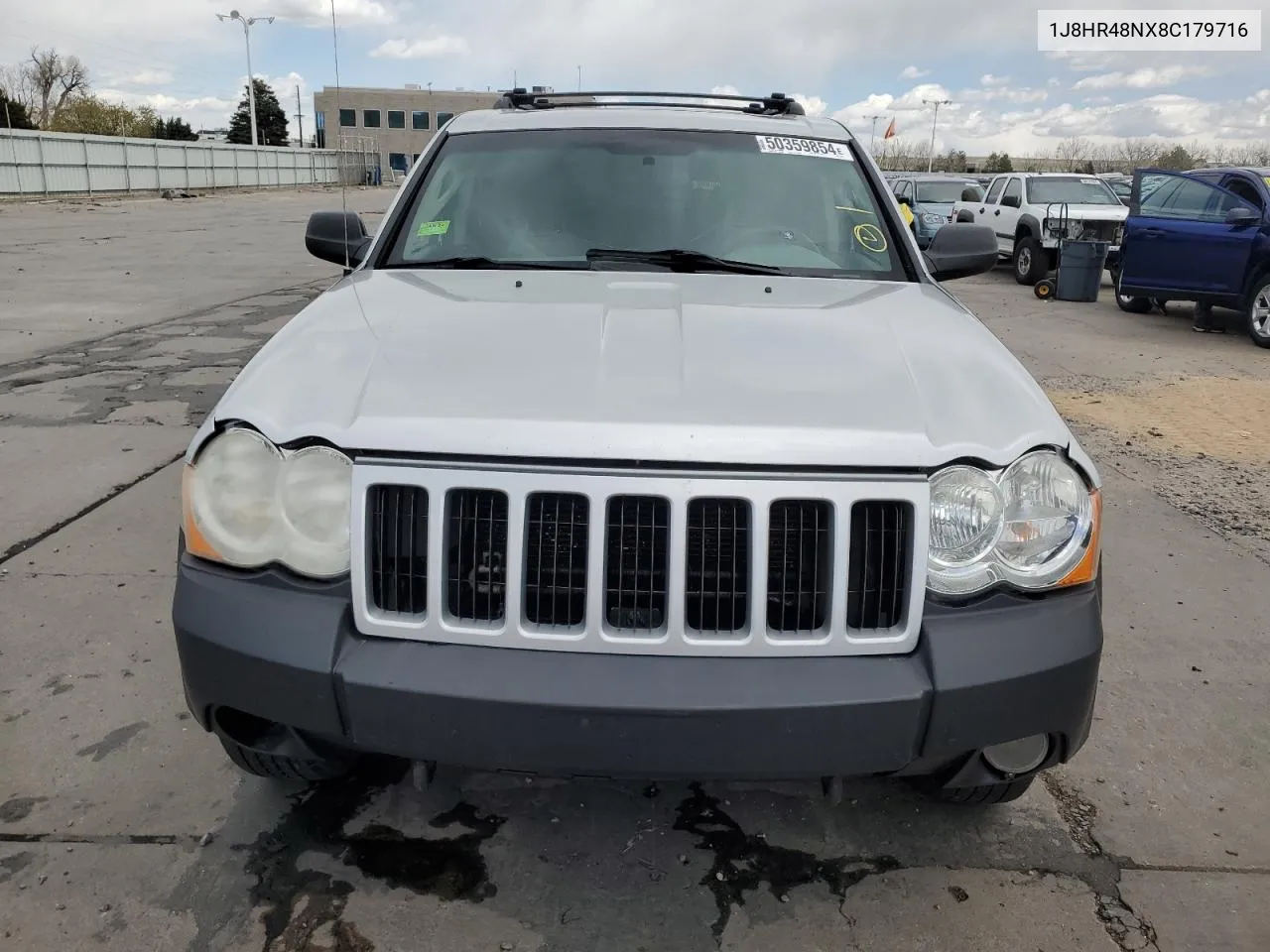 2008 Jeep Grand Cherokee Laredo VIN: 1J8HR48NX8C179716 Lot: 50359854