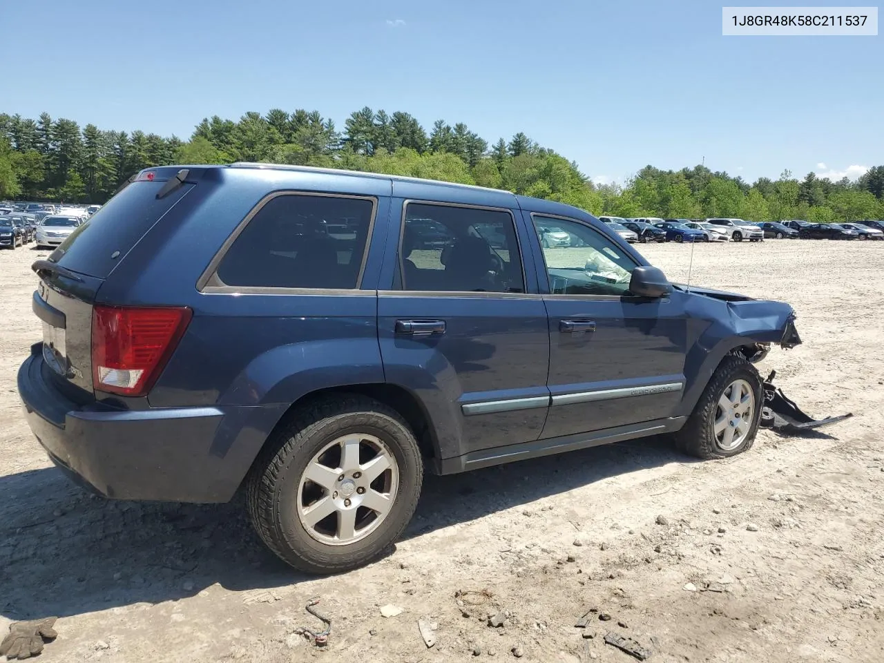 2008 Jeep Grand Cherokee Laredo VIN: 1J8GR48K58C211537 Lot: 56003454