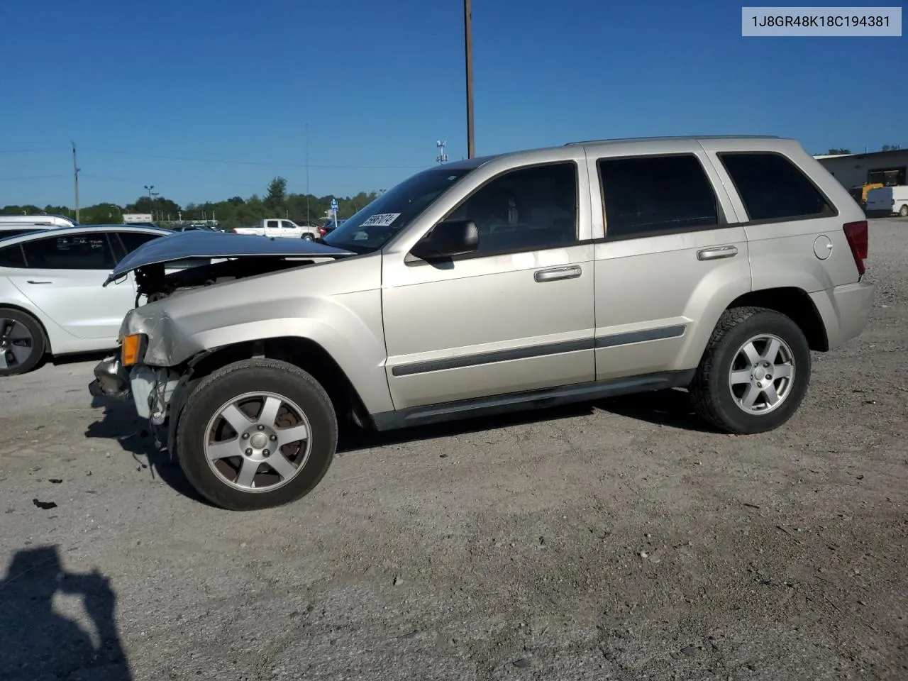 1J8GR48K18C194381 2008 Jeep Grand Cherokee Laredo