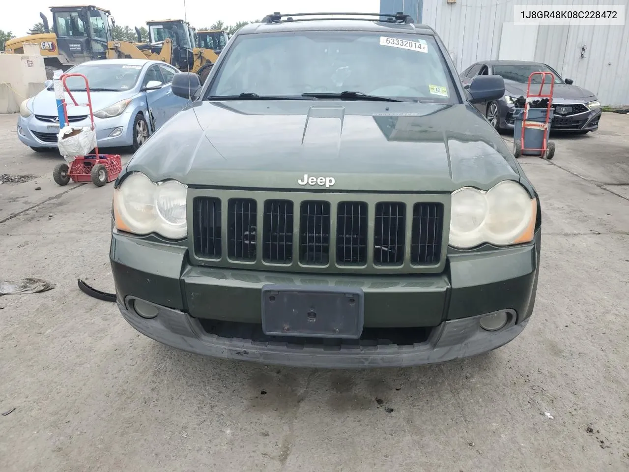 2008 Jeep Grand Cherokee Laredo VIN: 1J8GR48K08C228472 Lot: 63332014