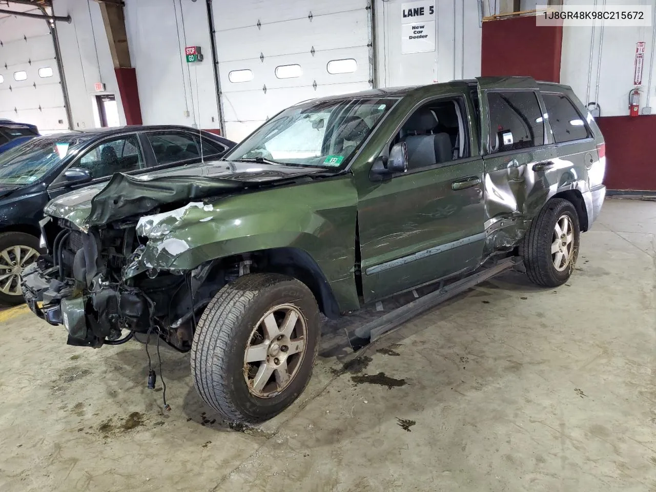 1J8GR48K98C215672 2008 Jeep Grand Cherokee Laredo