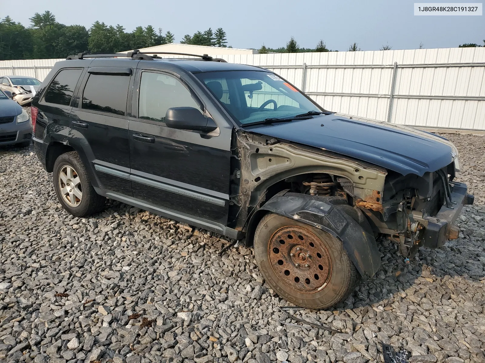 2008 Jeep Grand Cherokee Laredo VIN: 1J8GR48K28C191327 Lot: 65706334