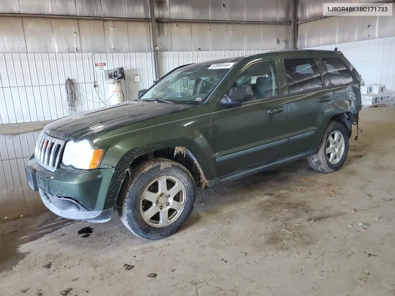 1J8GR48K18C171733 2008 Jeep Grand Cherokee Laredo