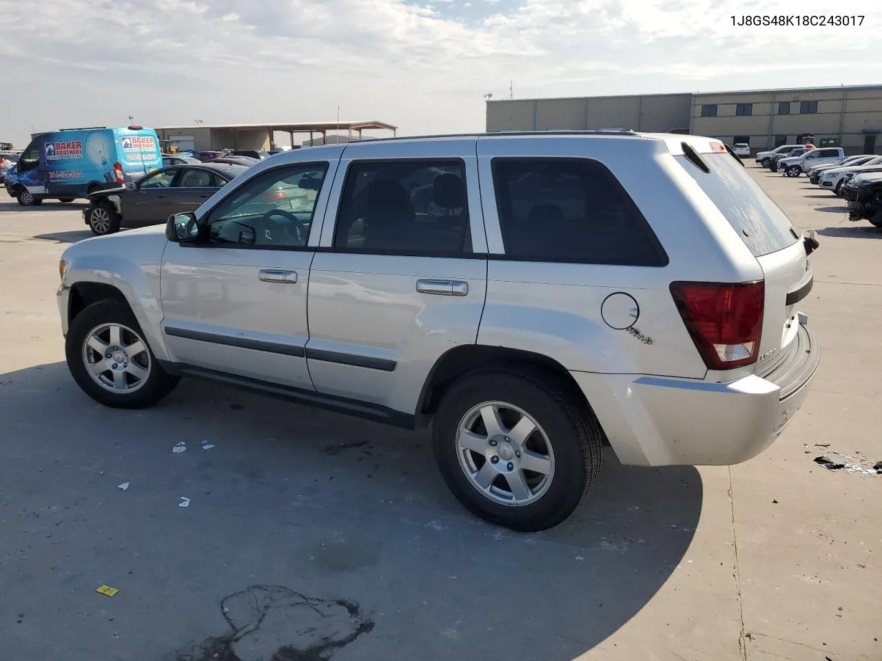 1J8GS48K18C243017 2008 Jeep Grand Cherokee Laredo