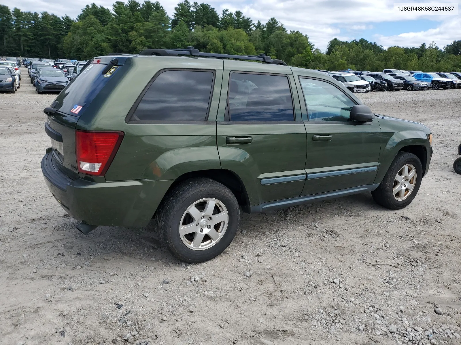 2008 Jeep Grand Cherokee Laredo VIN: 1J8GR48K58C244537 Lot: 40882666