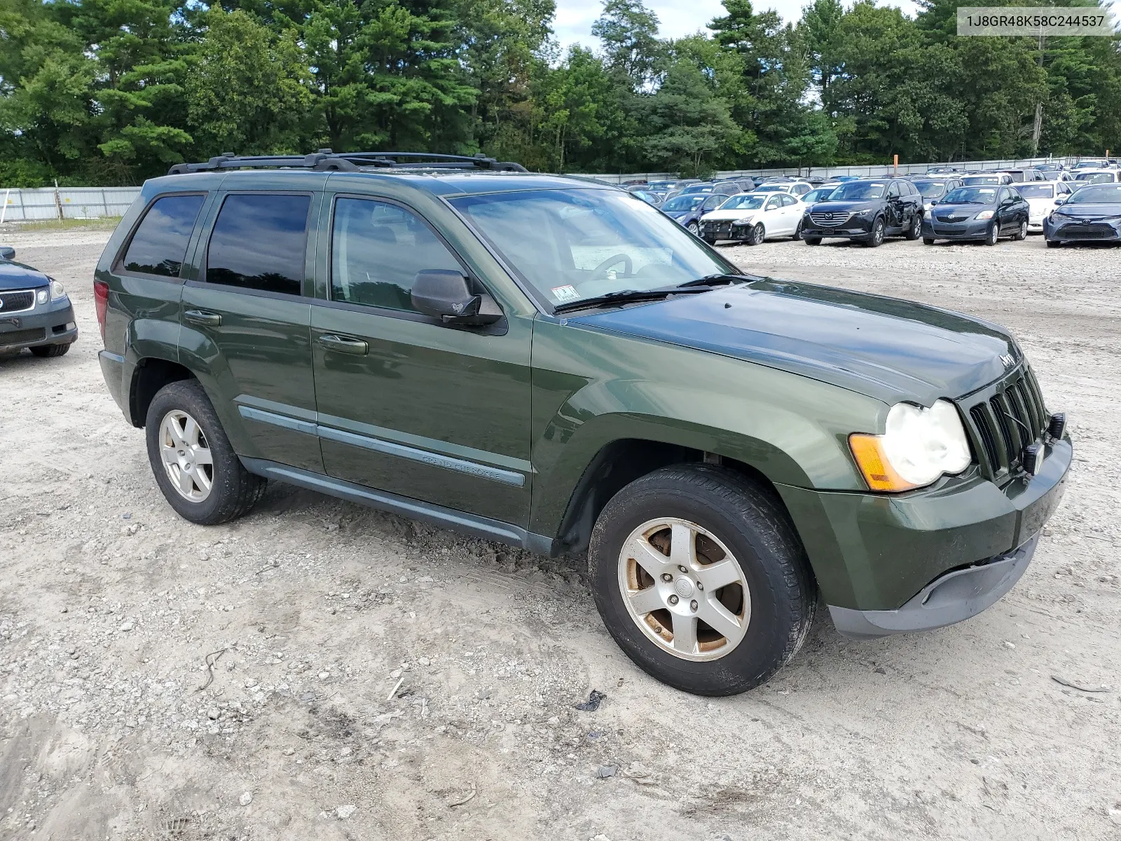 2008 Jeep Grand Cherokee Laredo VIN: 1J8GR48K58C244537 Lot: 40882666