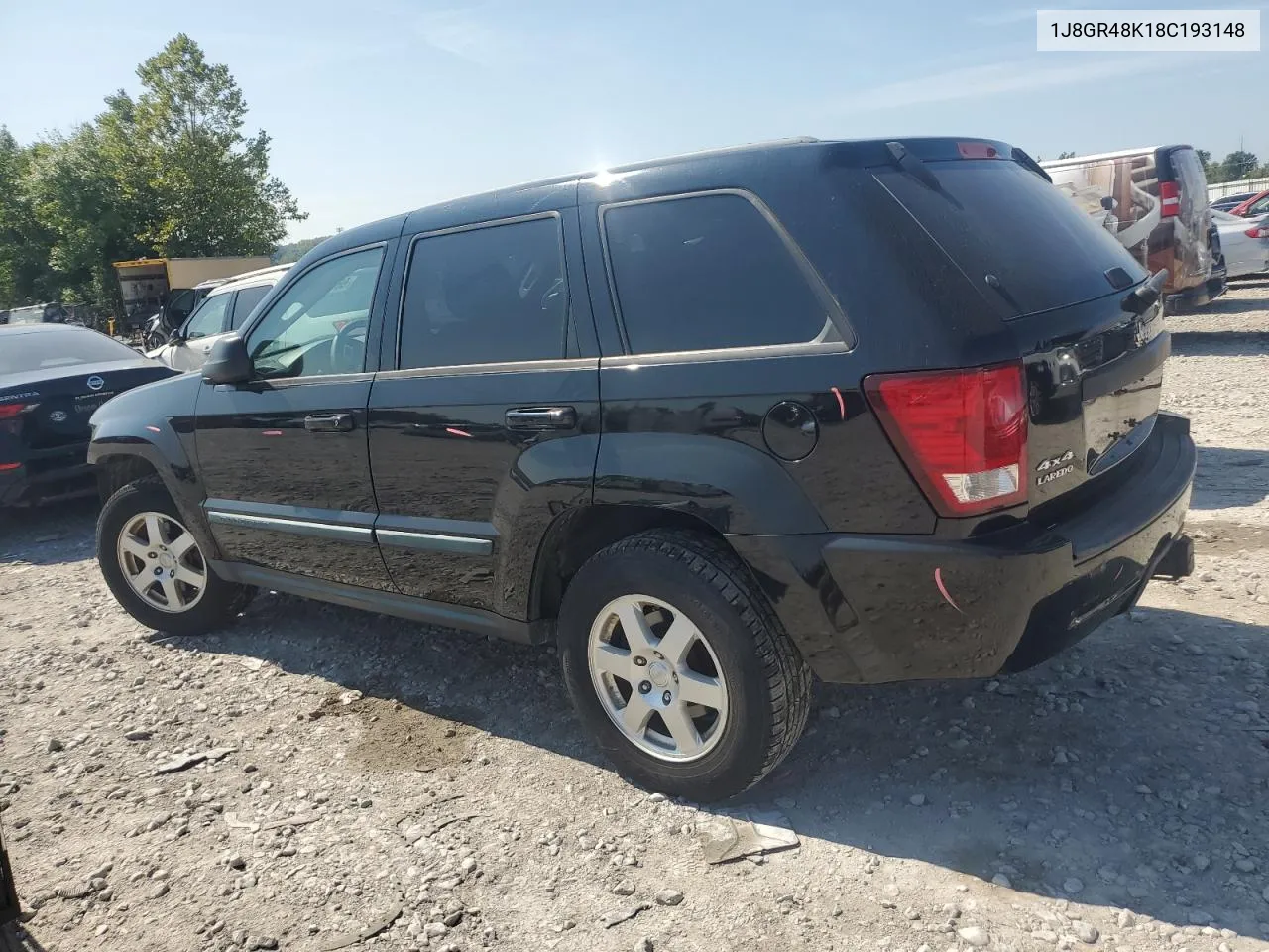 2008 Jeep Grand Cherokee Laredo VIN: 1J8GR48K18C193148 Lot: 68695444