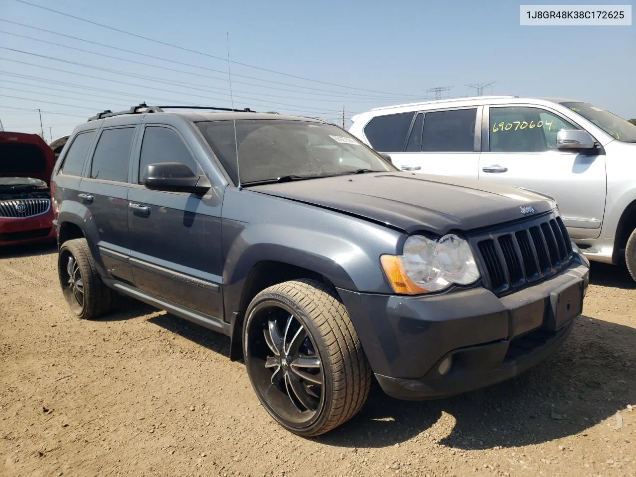 1J8GR48K38C172625 2008 Jeep Grand Cherokee Laredo