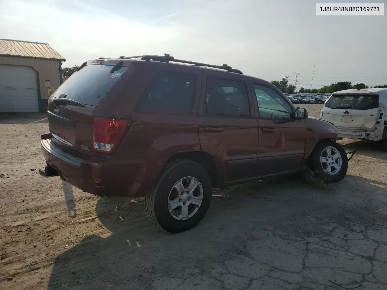 2008 Jeep Grand Cherokee Laredo VIN: 1J8HR48N88C169721 Lot: 69235724