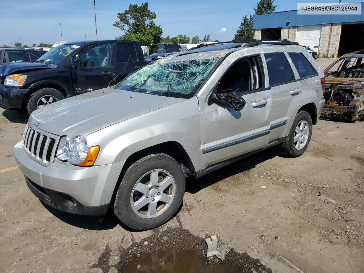 2008 Jeep Grand Cherokee Laredo VIN: 1J8GR48K98C126944 Lot: 69633914