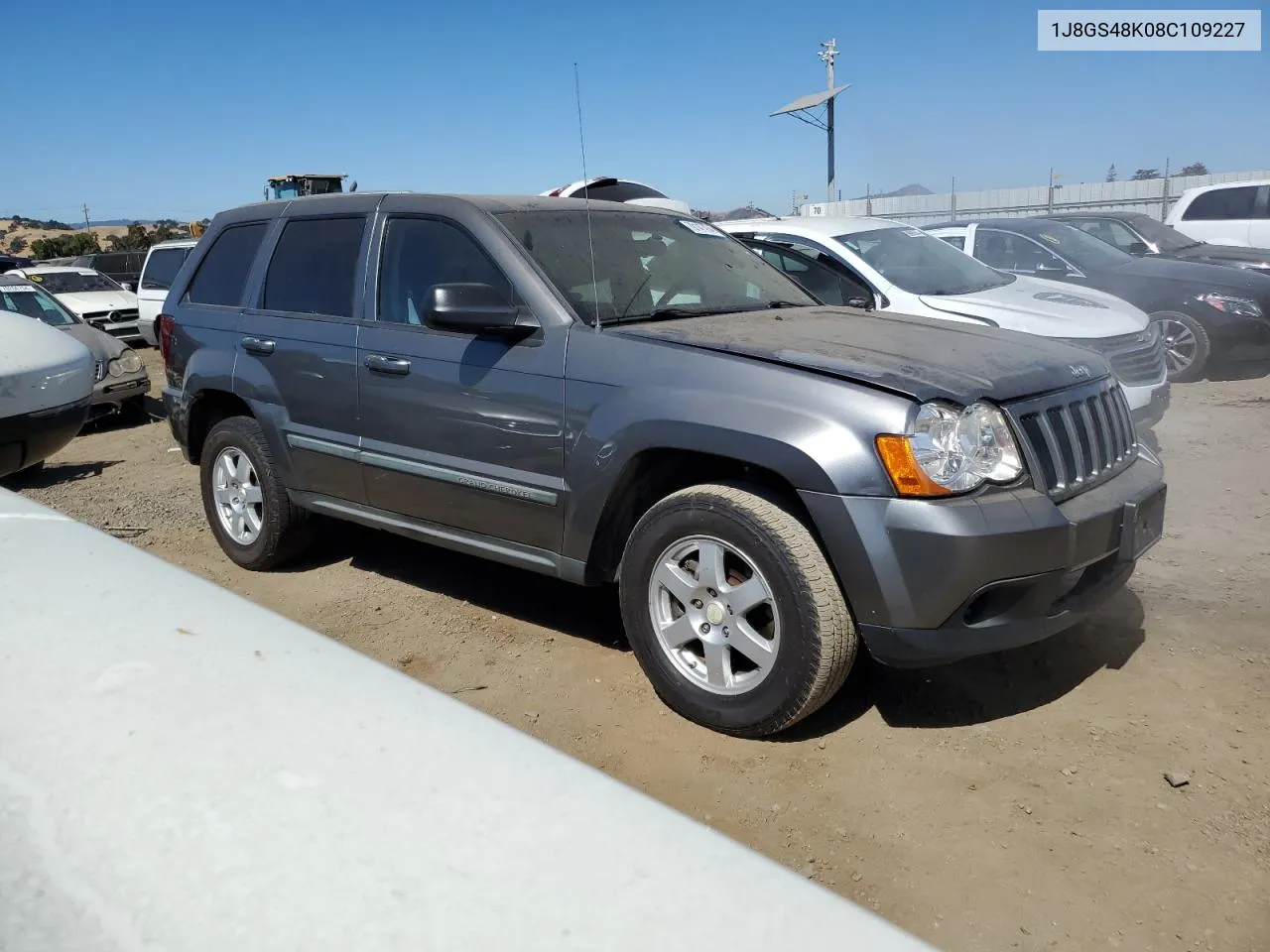 1J8GS48K08C109227 2008 Jeep Grand Cherokee Laredo