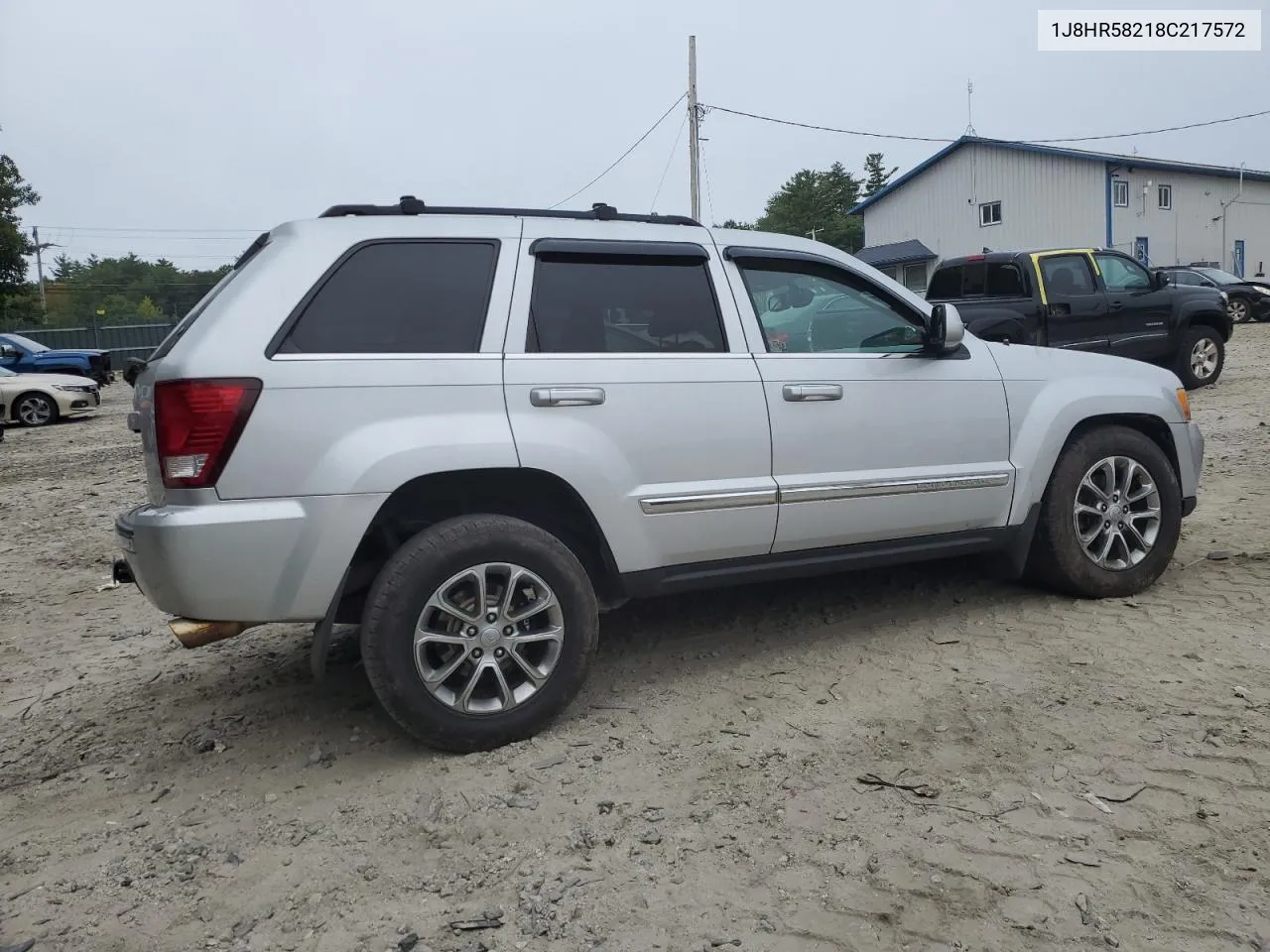 1J8HR58218C217572 2008 Jeep Grand Cherokee Limited