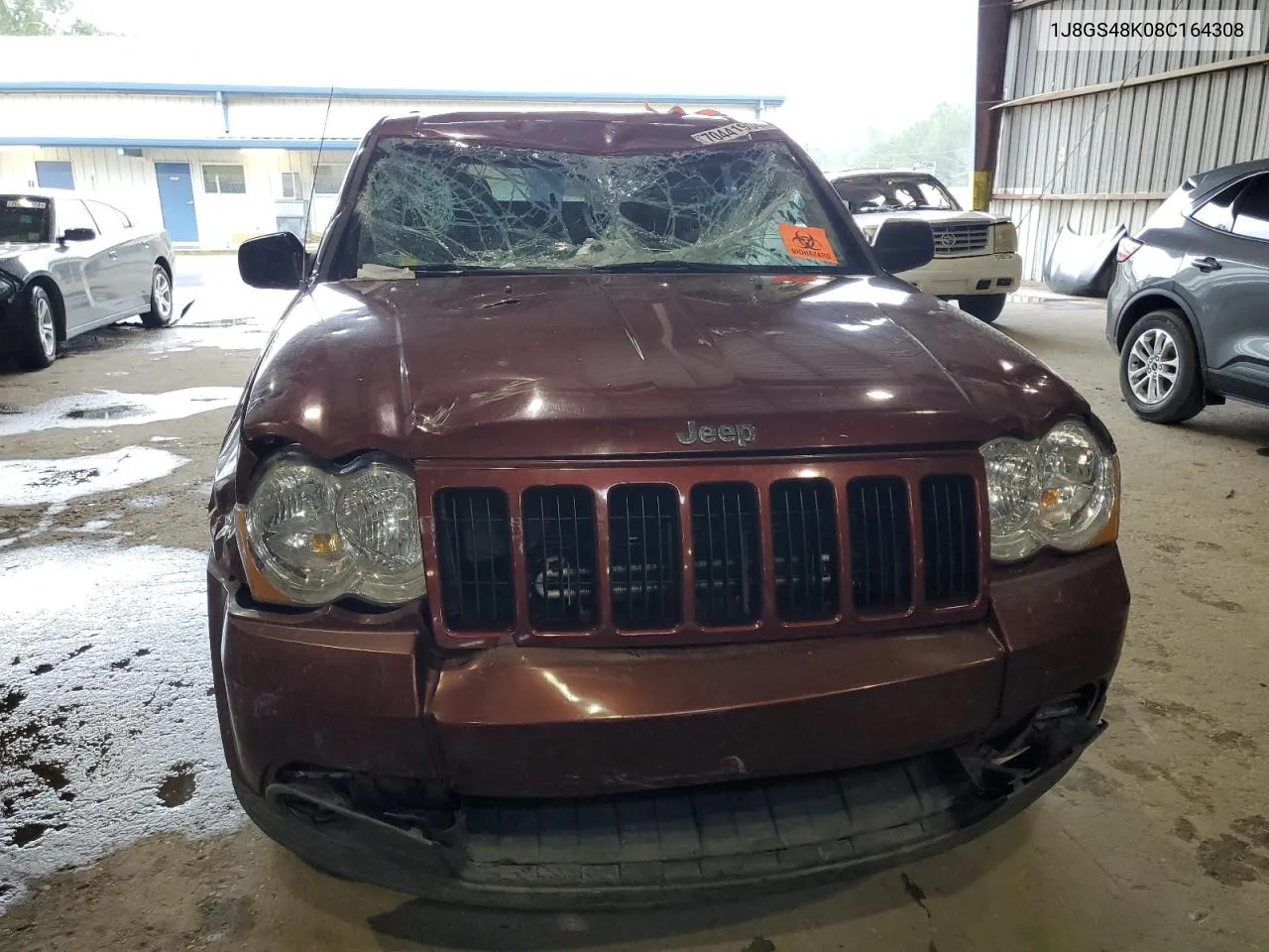 1J8GS48K08C164308 2008 Jeep Grand Cherokee Laredo