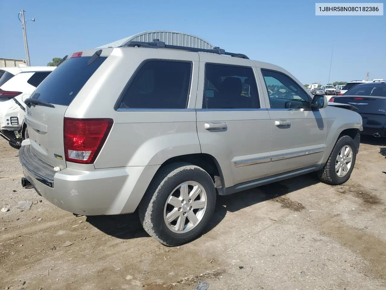 1J8HR58N08C182386 2008 Jeep Grand Cherokee Limited