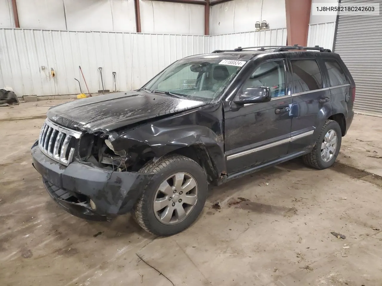 1J8HR58218C242603 2008 Jeep Grand Cherokee Limited