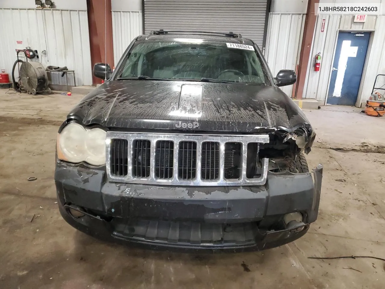 2008 Jeep Grand Cherokee Limited VIN: 1J8HR58218C242603 Lot: 71188524