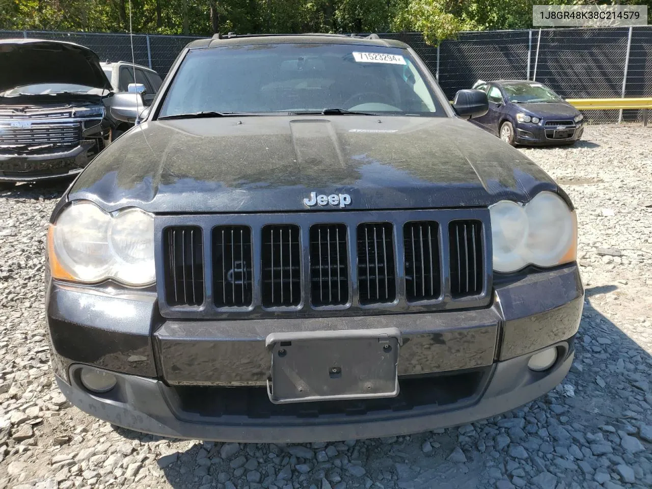 2008 Jeep Grand Cherokee Laredo VIN: 1J8GR48K38C214579 Lot: 71523294