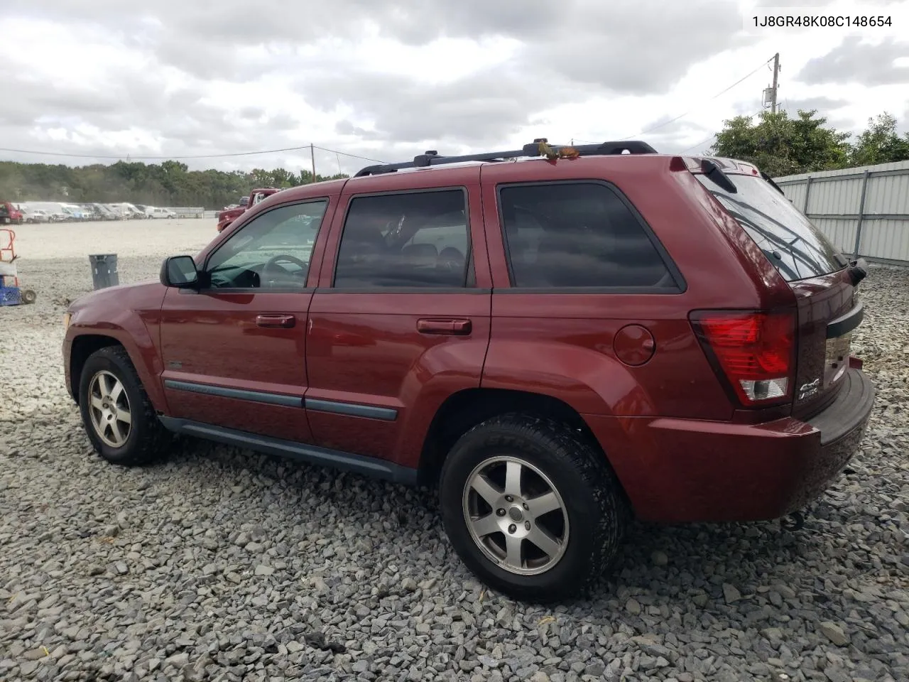 2008 Jeep Grand Cherokee Laredo VIN: 1J8GR48K08C148654 Lot: 71604444